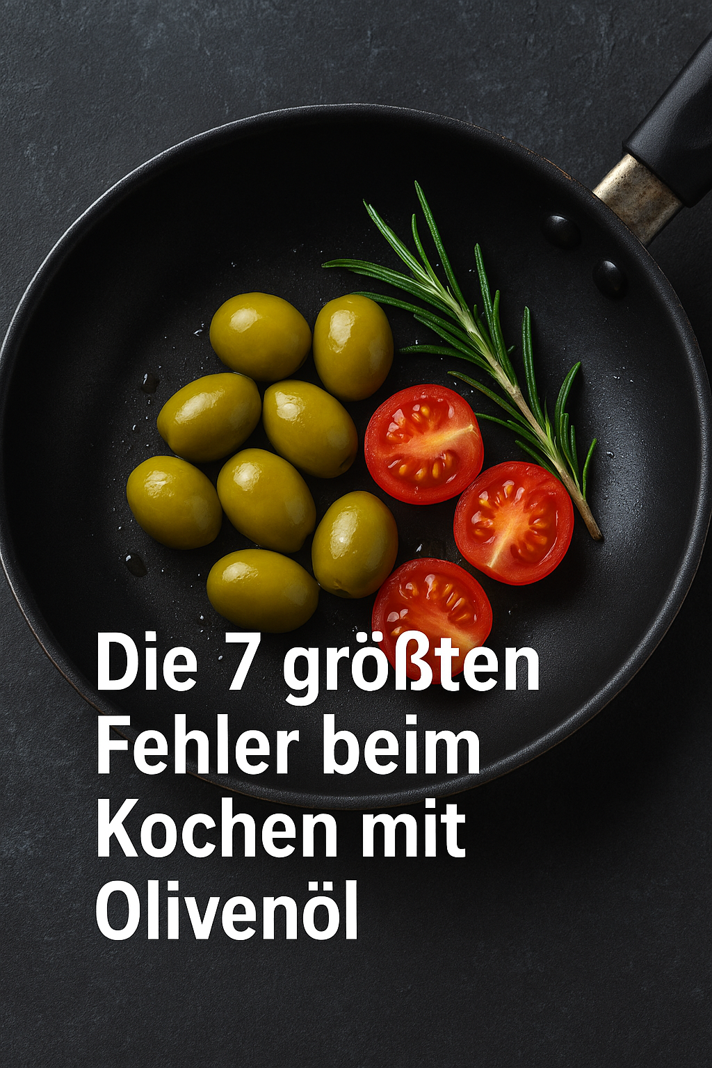 Die 7 größten Fehler beim Kochen mit Olivenöl – und wie du sie vermeidest