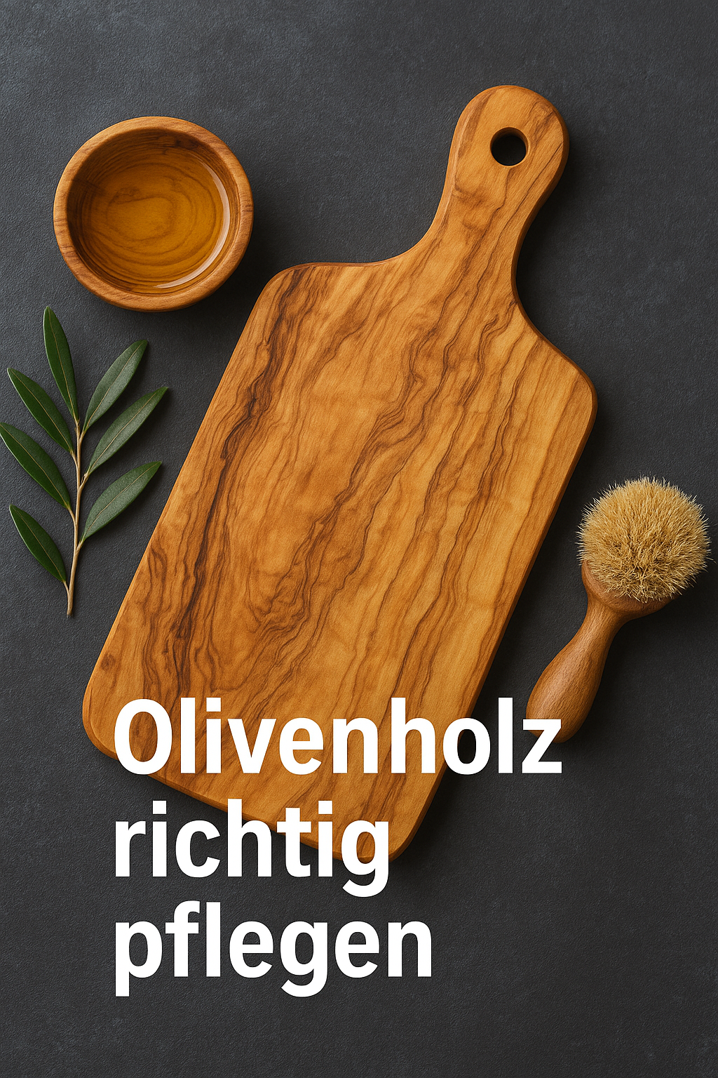 Olivenholz richtig pflegen – so bleibt es ein Leben lang schön