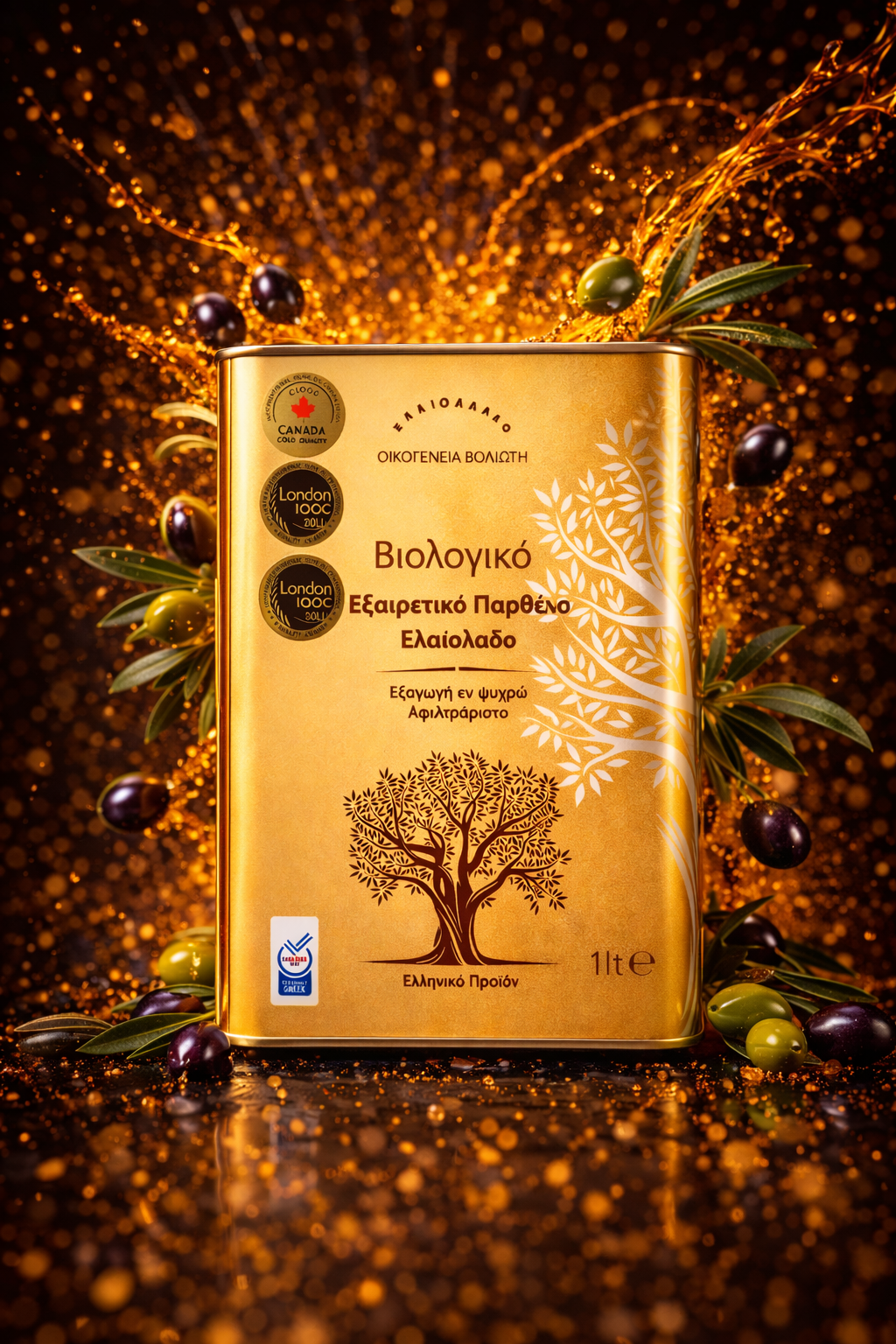 Biologisches Extra Natives Olivenöl - Premium Öl