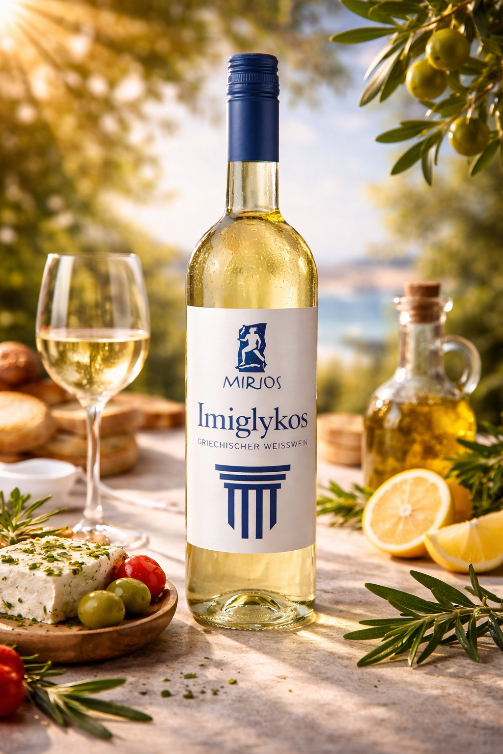Imiglykos – Griechischer Weißwein (lieblich) 0,75 L