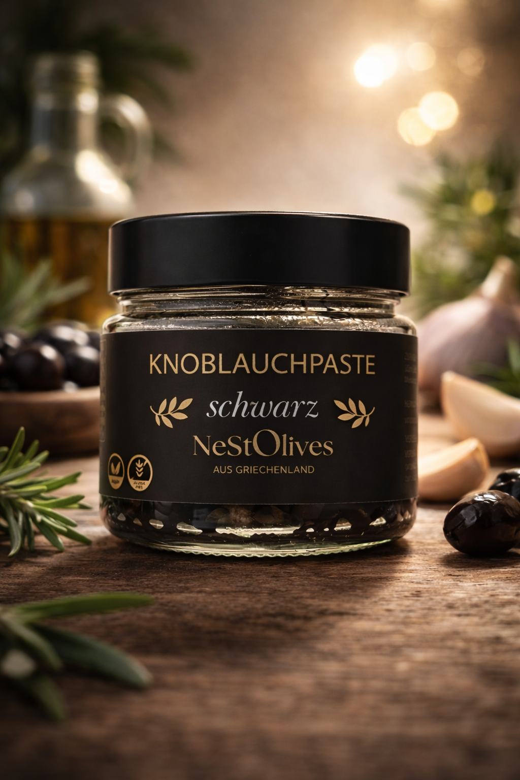 Schwarze Knoblauchpaste – Black Garlic Paste