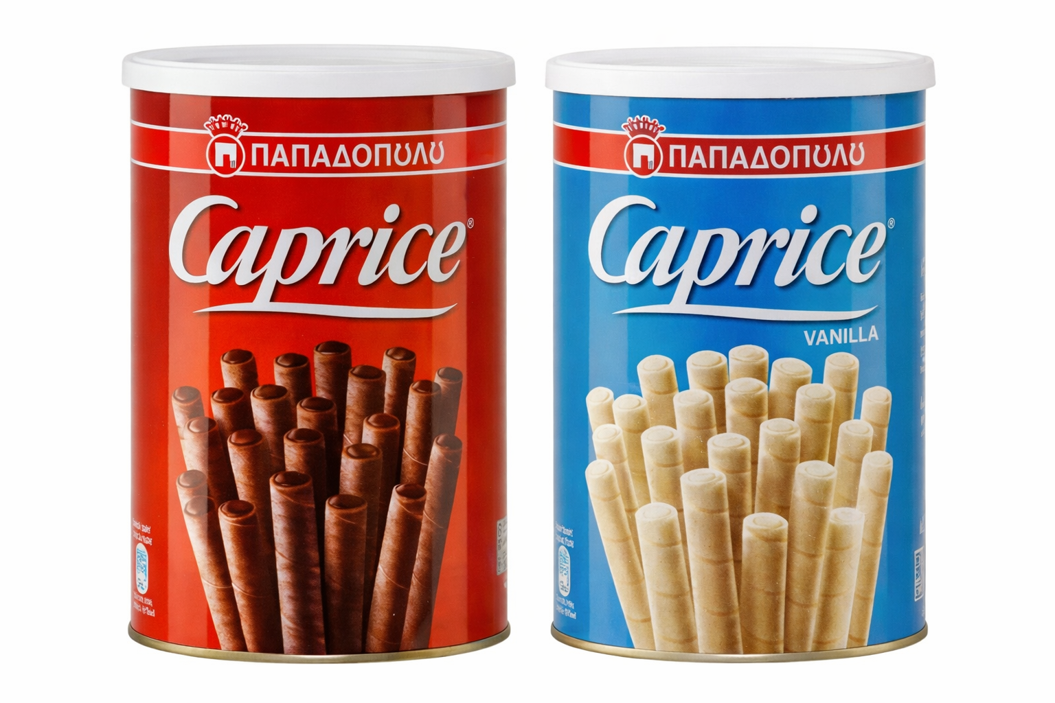 Caprice Waffelröllchen Schoko 400g oder Vanille 250g