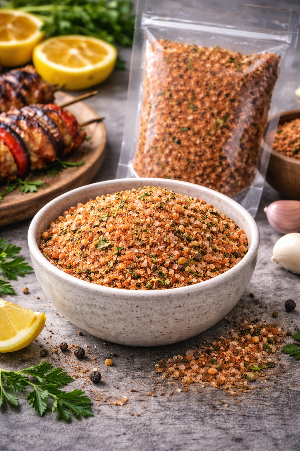 BBQ Gewürzsalz mit Tomate & Smoked Paprika – 50g / 100g