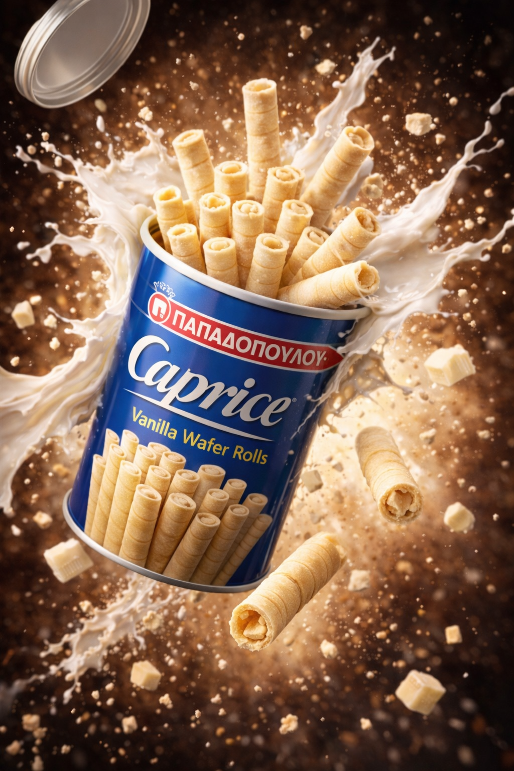 Caprice Waffelröllchen Schoko 400g oder Vanille 250g