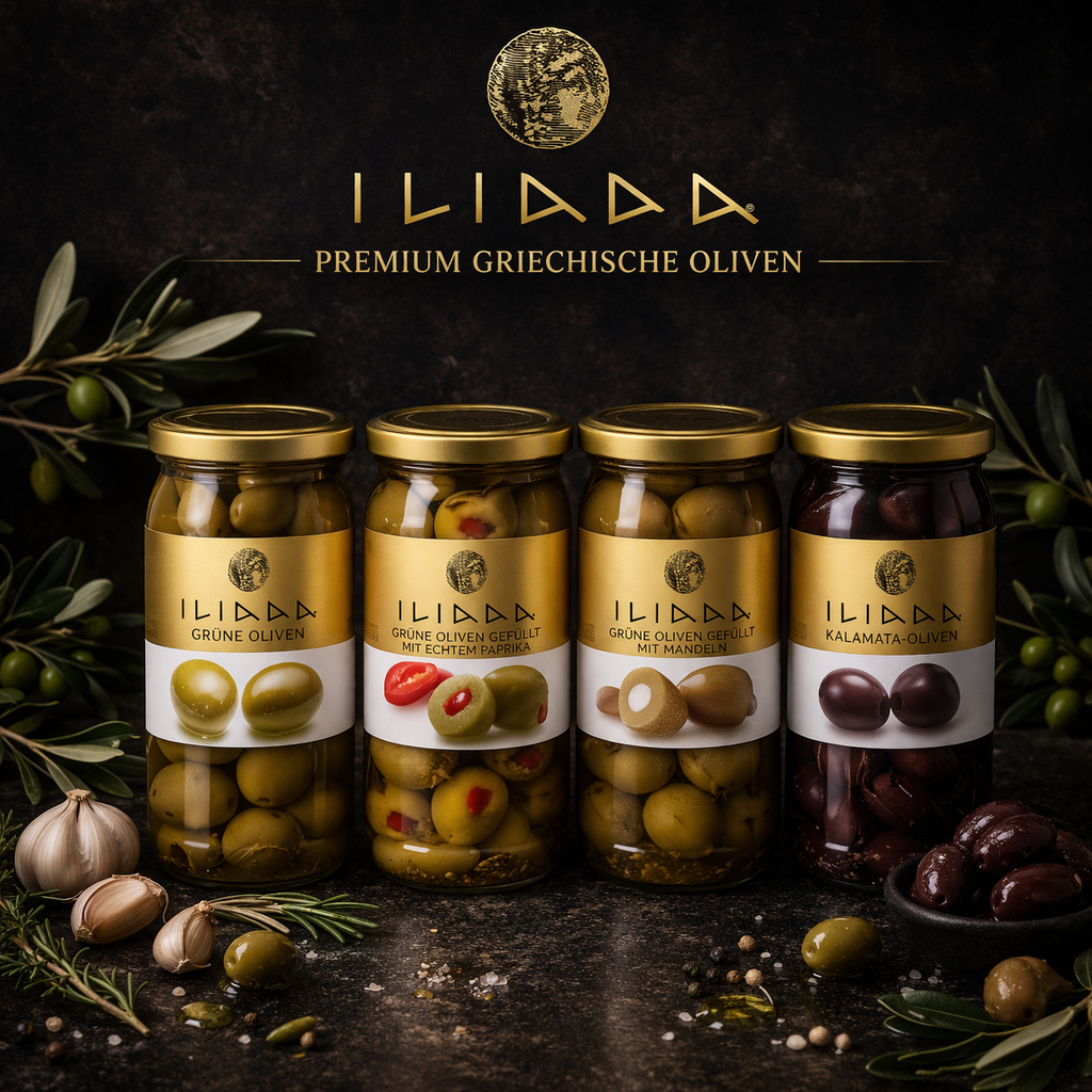 Premium Griechische Oliven