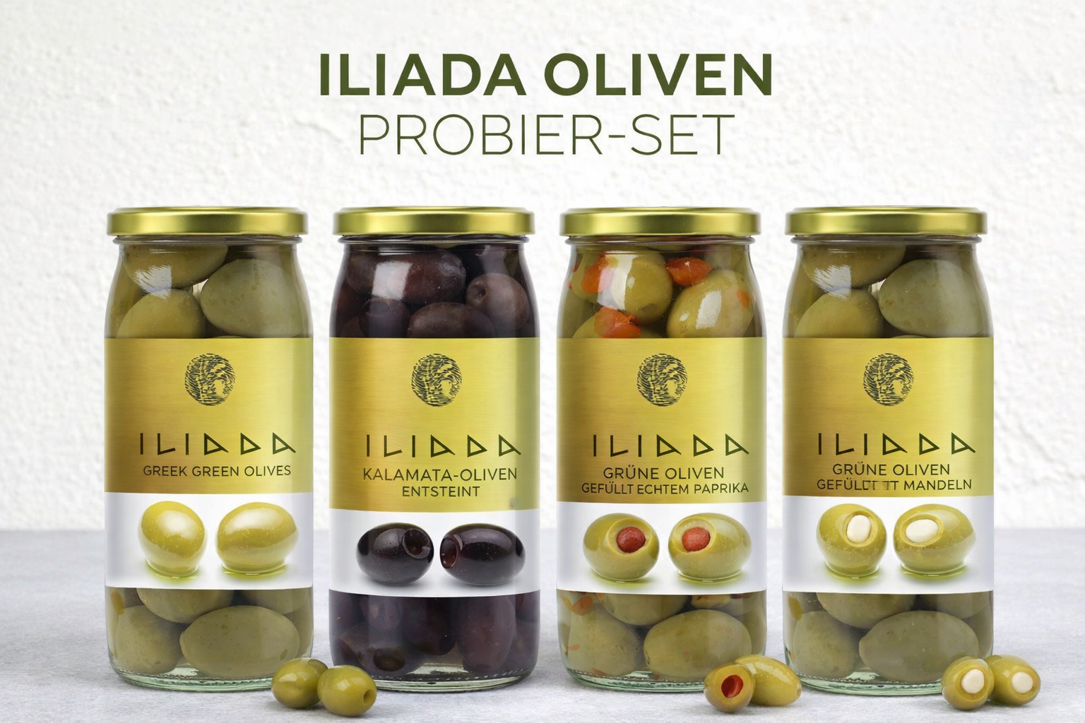 Premium Griechische Oliven
