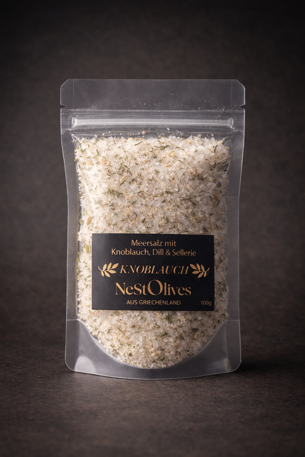 Knoblauchsalz mit Dill – Kretisches Meersalz | 50g / 100g