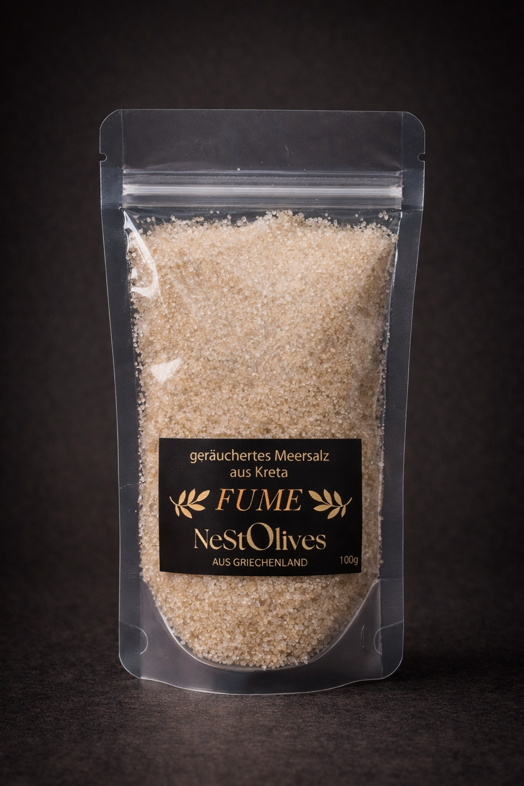 Geräuchertes Meersalz – Cretan Smoked Sea Salt „Fume“