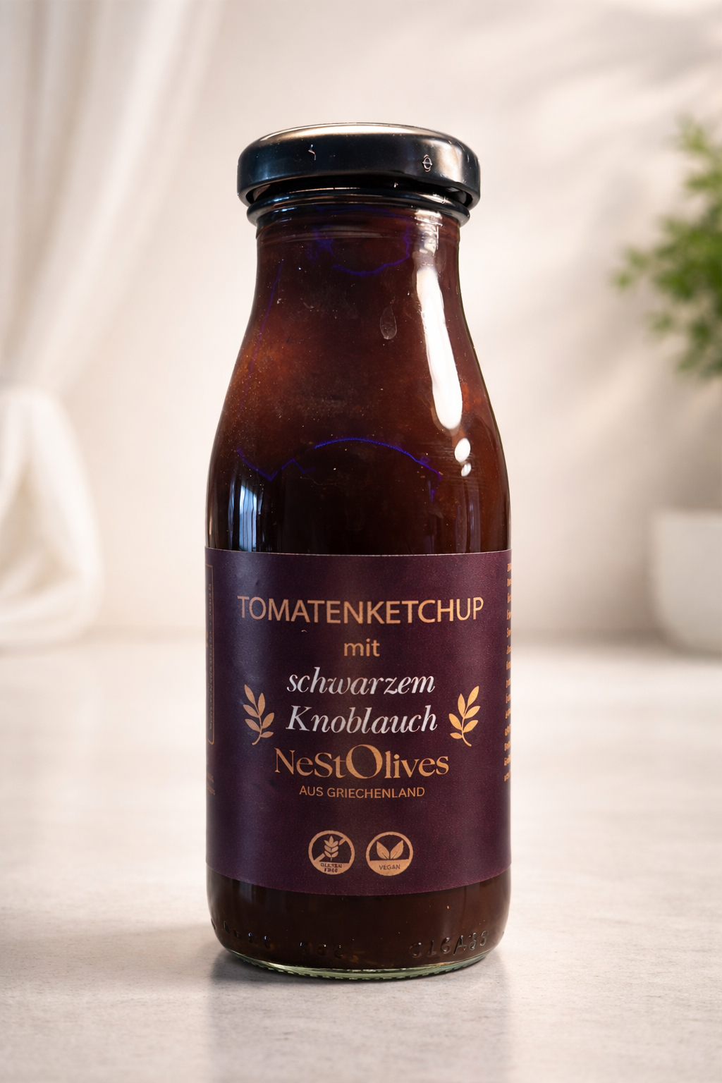 Schwarzer Knoblauch Ketchup – Premium Feinkost Ketchup | 270 g