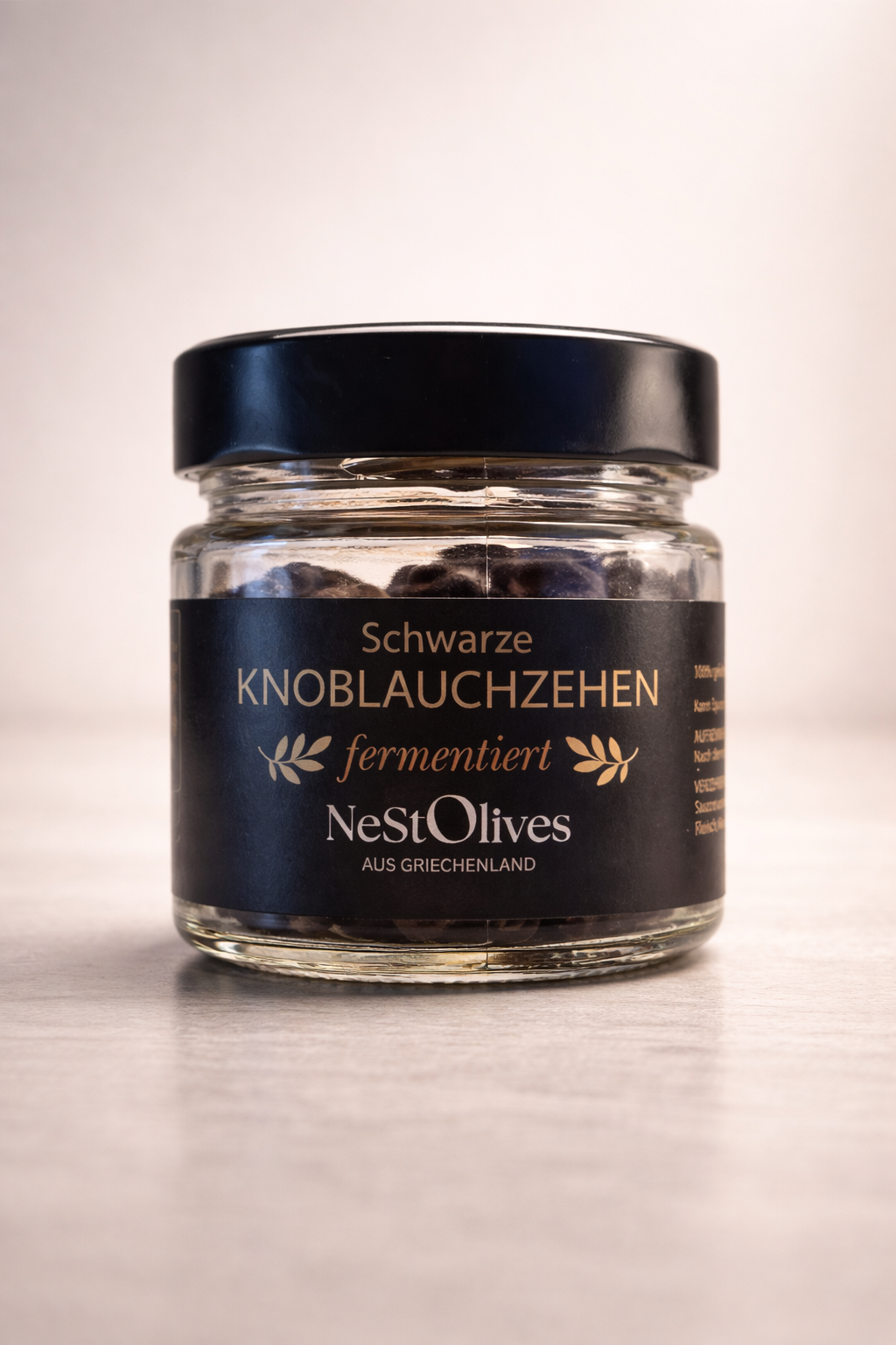 Schwarzer Knoblauch Zehen – Black Garlic Cloves | 100 g - Premium Feinkost