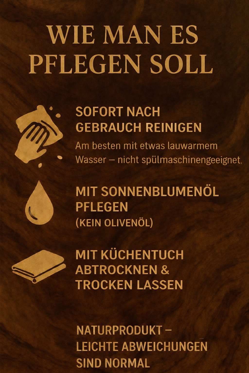 Servierbrett aus Olivenholz mit Saftrille – Handgefertigtes Schneidebrett mit Griff